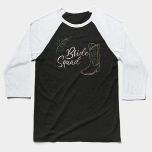 Bride Squad Baseball T-Shirt